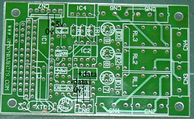 DMX Relay PCB - Connections